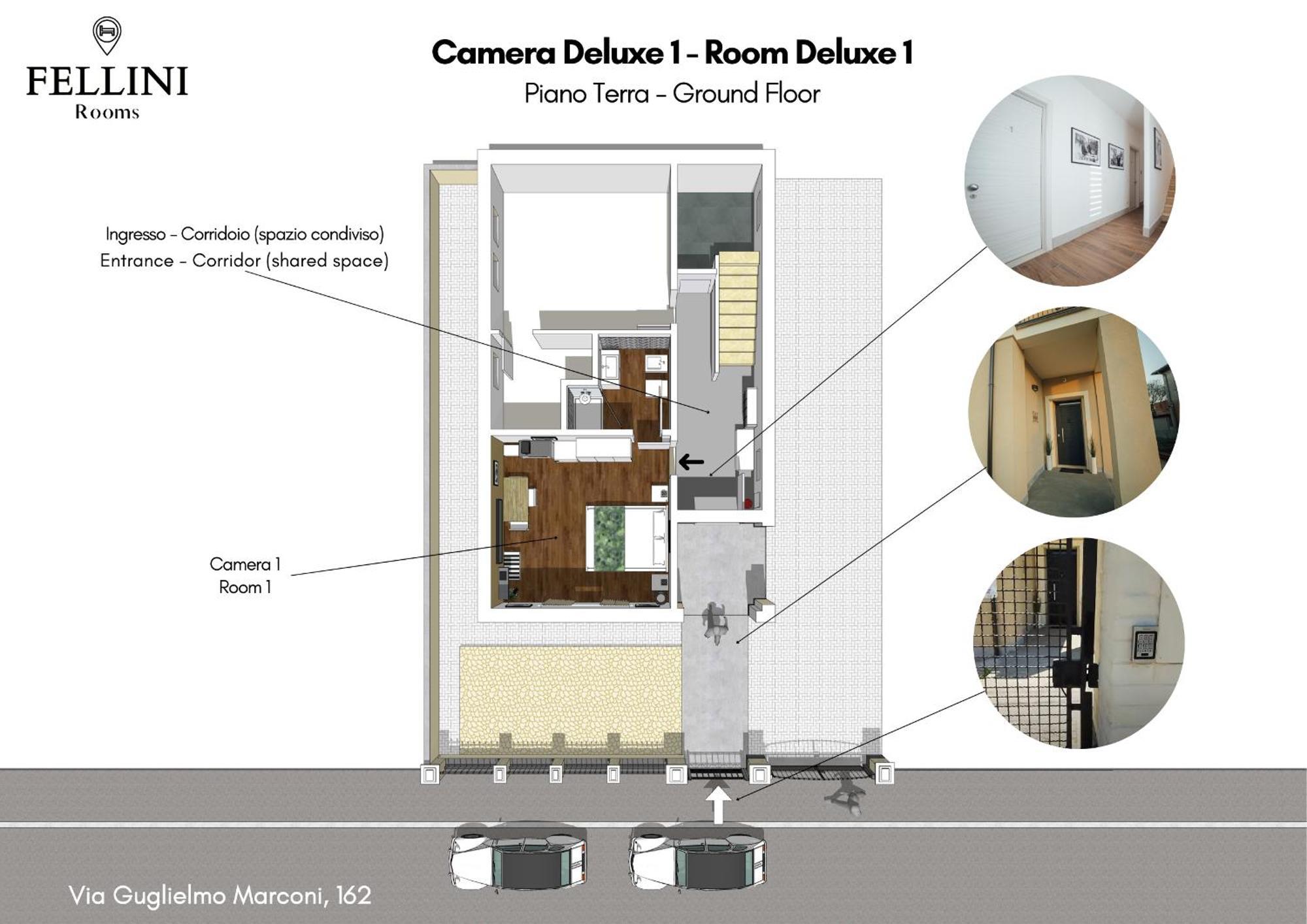 Fellini Rooms Феррара Номер фото